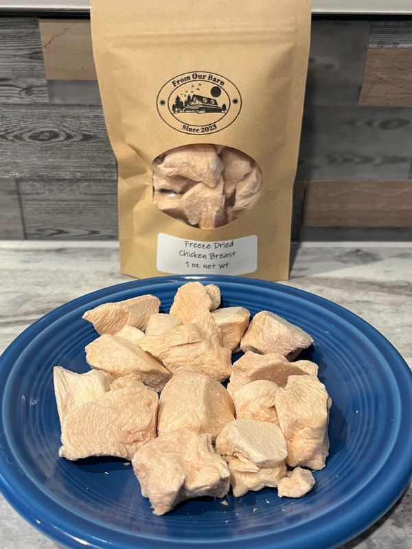 Freeze Dried Chicken Breasts