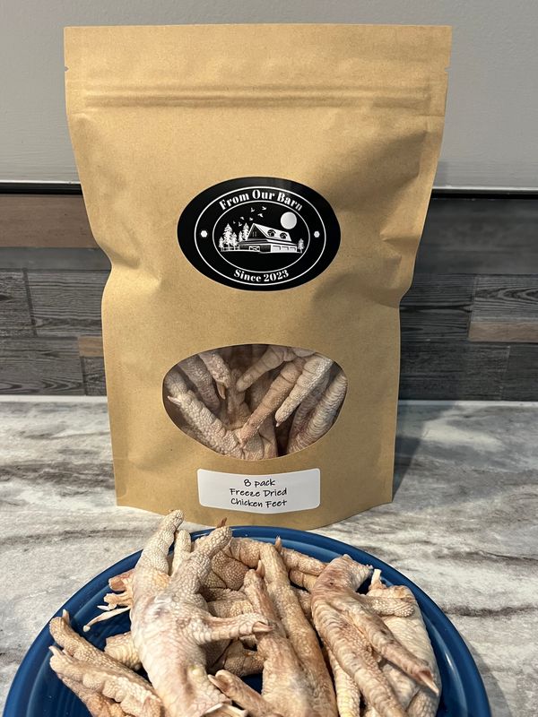 Freeze Dried Chicken Feet