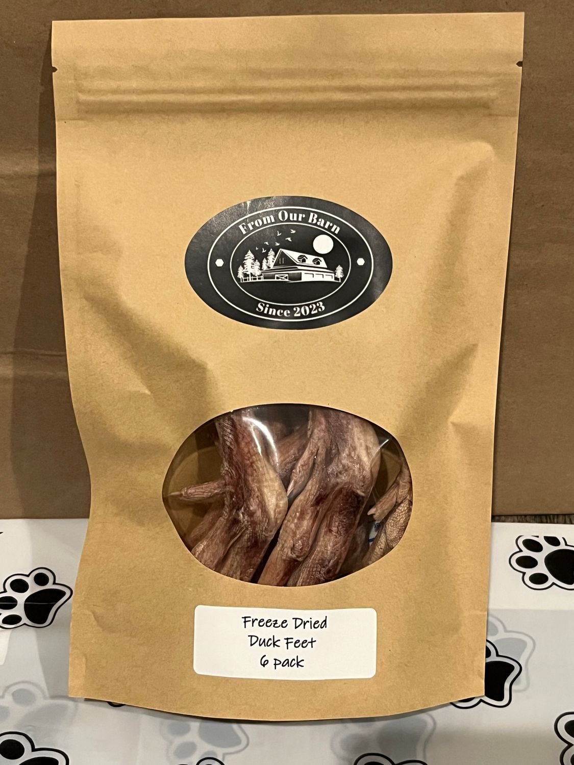 Freeze Dried Duck Feet