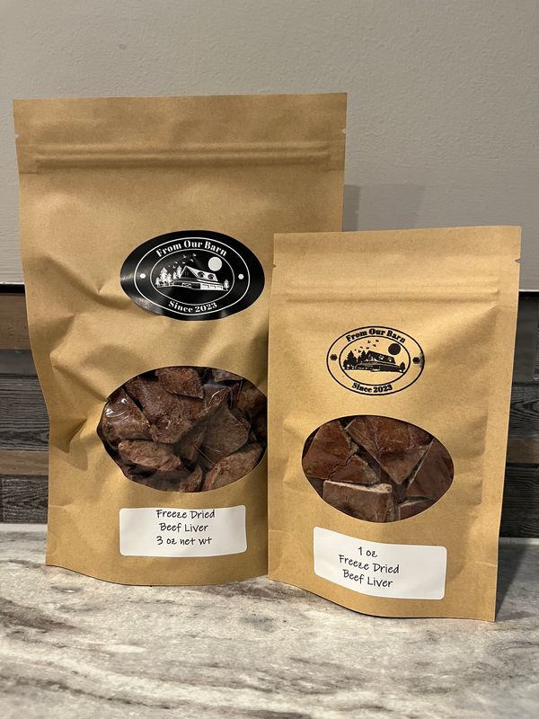Freeze Dried Beef Liver