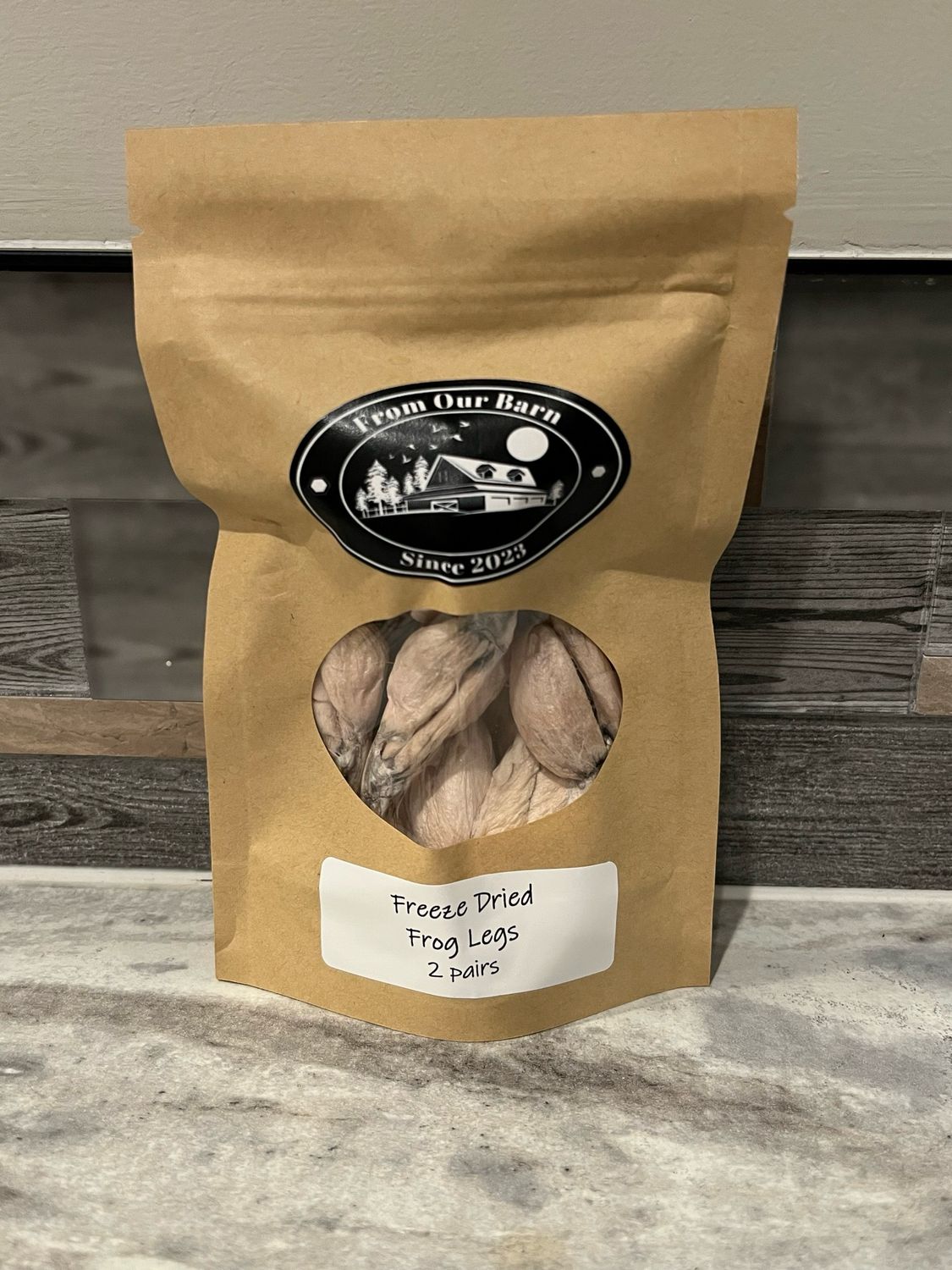 Freeze Dried Frog Legs