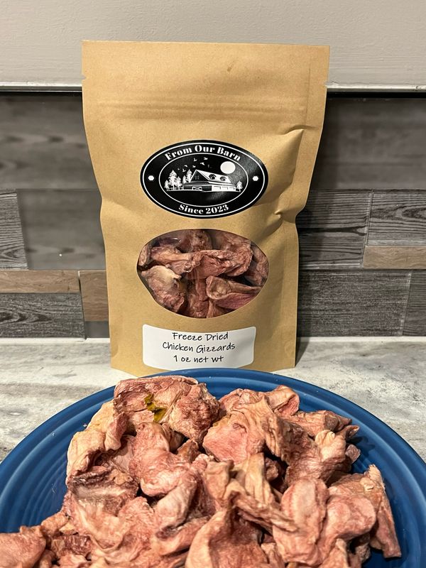 Freeze Dried Chicken Gizzards