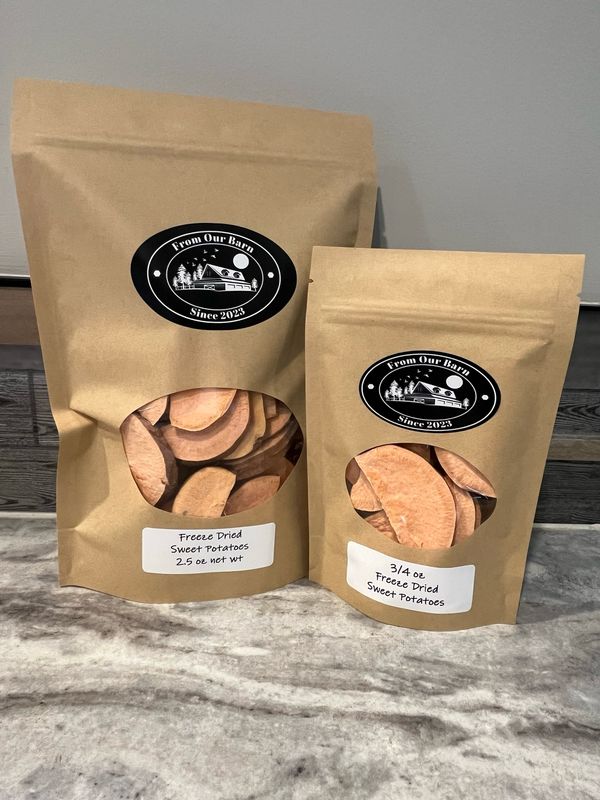 Freeze Dried Sweet Potato