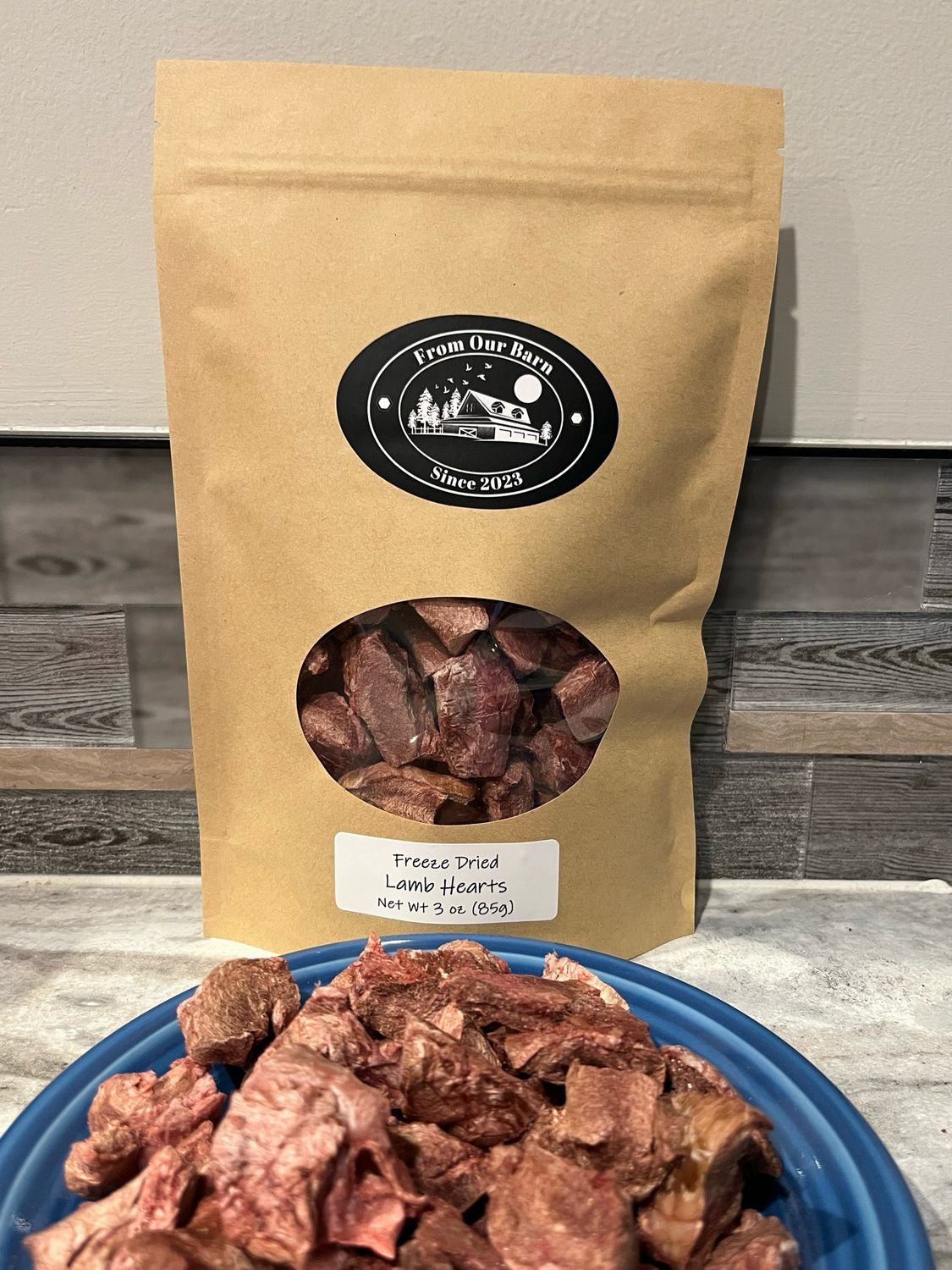 Freeze Dried Lamb Hearts