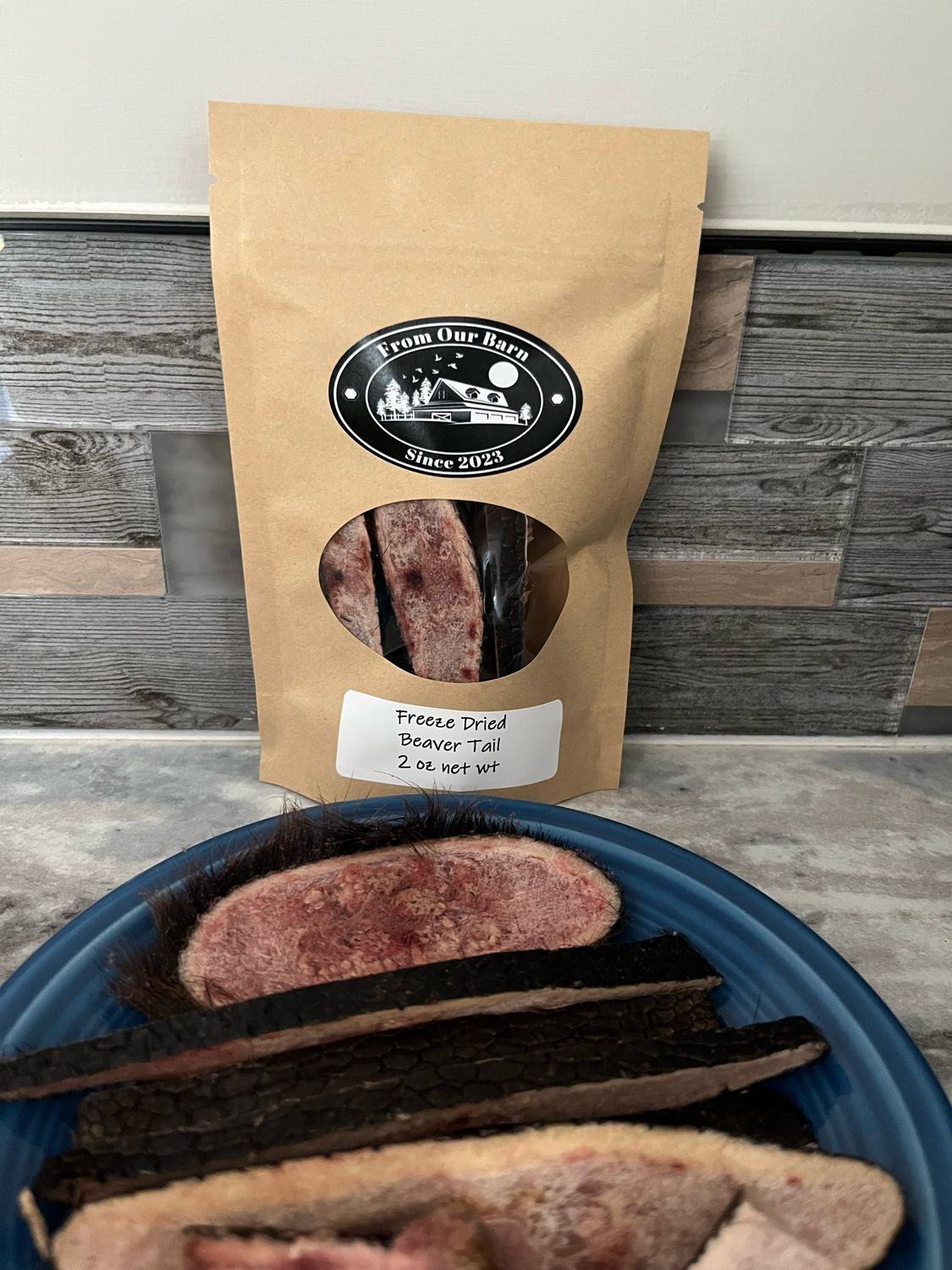 Freeze Dried Beaver Tail