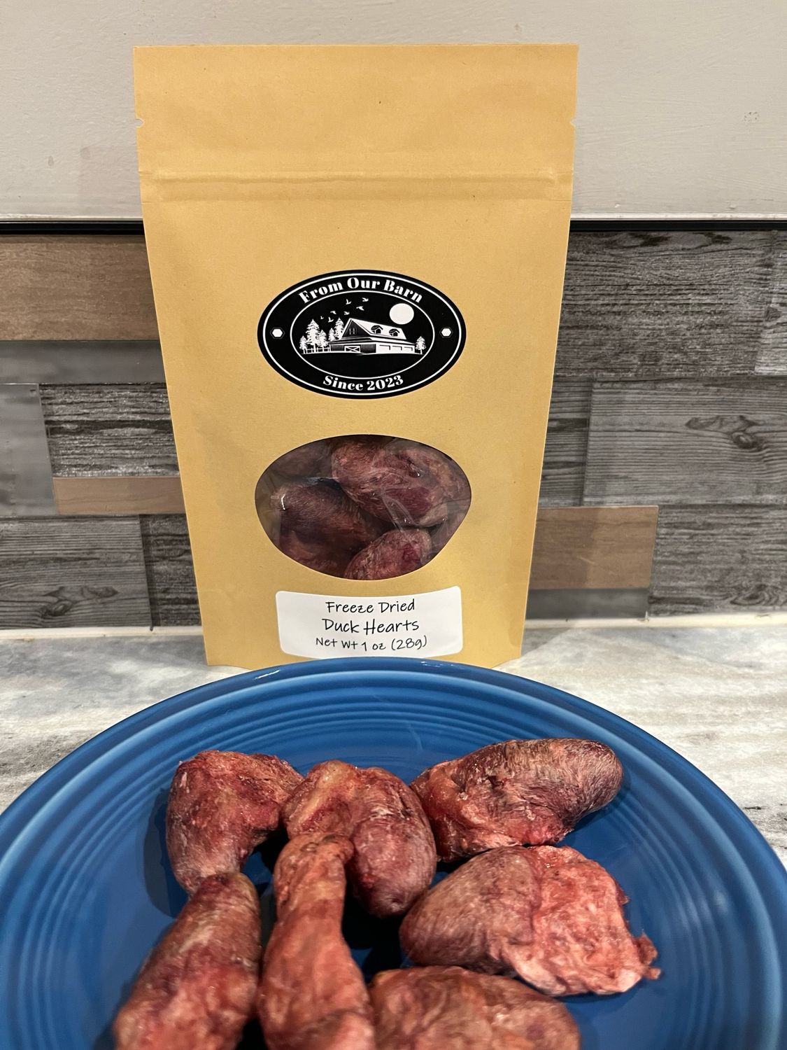 Freeze Dried Duck Hearts