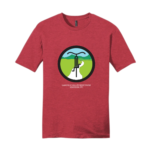 Lamoille Valley Bike Tours T-Shirt (red)