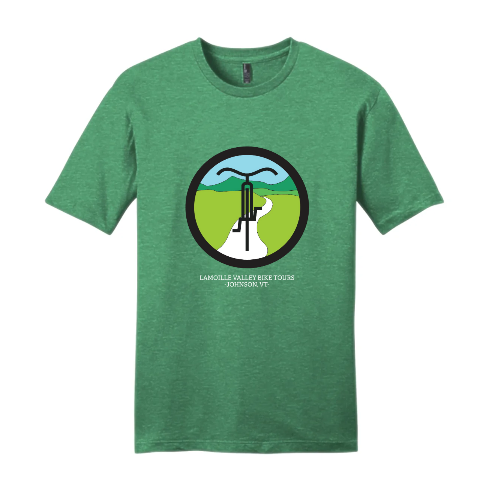 Lamoille Valley Bike Tours T-Shirt (green)