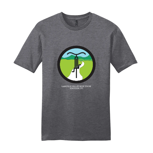 Lamoille Valley Bike Tours T-Shirt (charcoal)