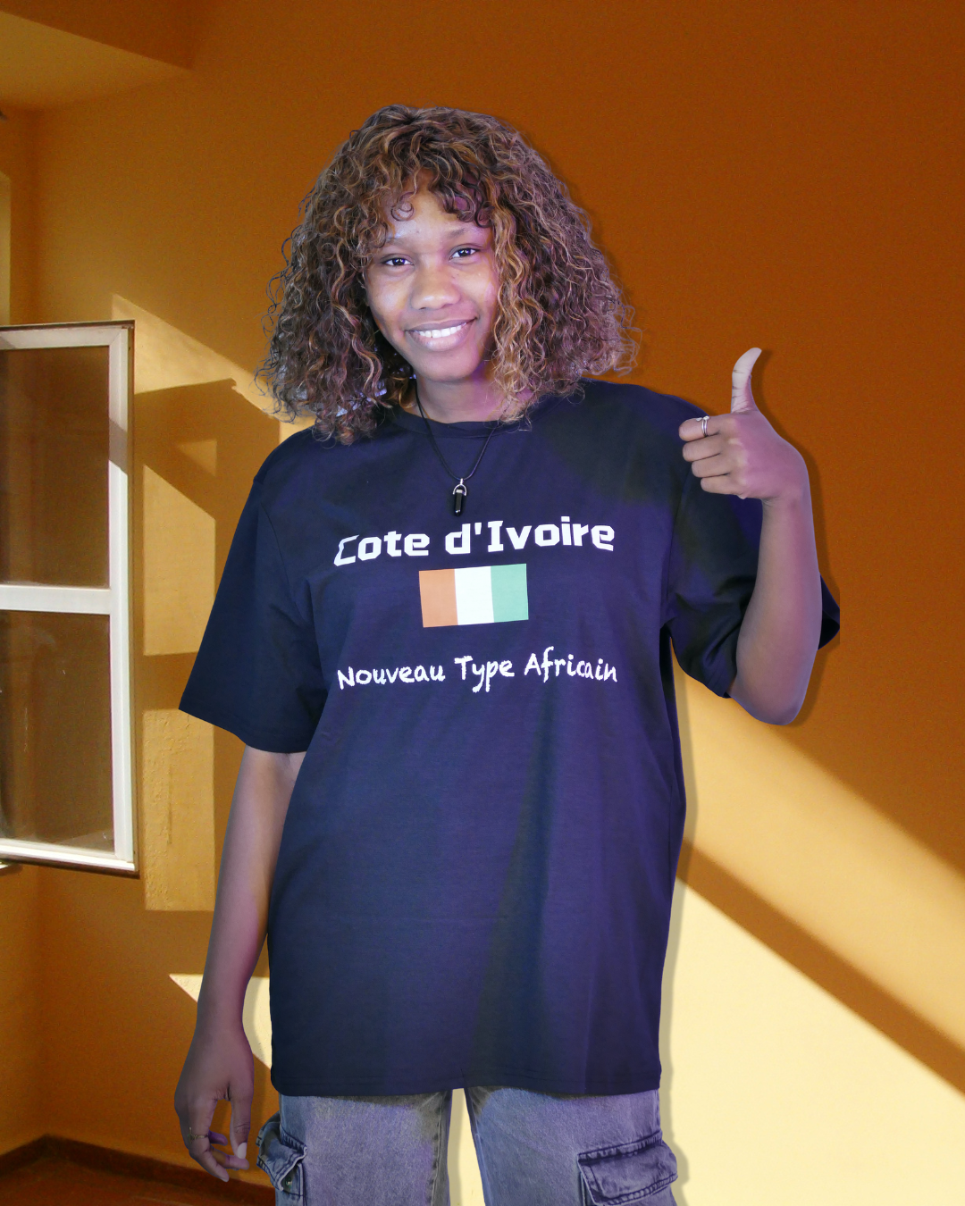 T-shirt &quot;CÔTE D&#39;IVOIRE&quot;