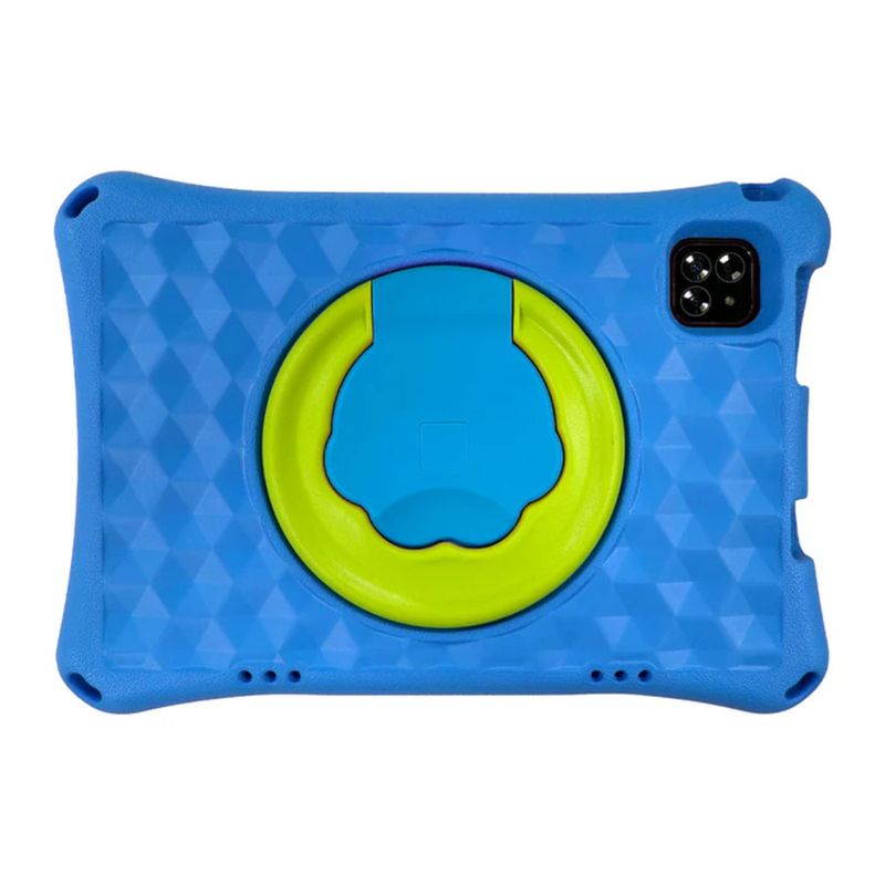 Oteeto K10 Kid's 5G WI-FI Android Tablet 8" Display, 8GB RAM, 256GB Storage, 6000mAh Battery,8MP Front+13 MP Rear Camera , Children Watch (Gray+Blue)