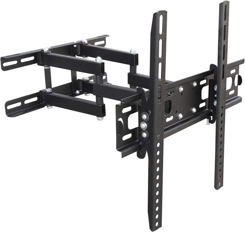 &quot;Homey Tech IBX-700P Universal TV Wall Mount – 120° Swivel, ±15° Tilt, Low Profile, Fits 32-80 Inch TVs (Max 65kg, VESA 600x400)&quot;