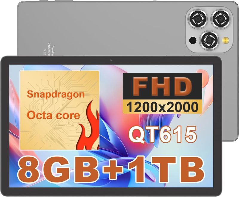 C Idea 10.36” Android 15 Tablet | 2K Display | 8GB+1TB | Snapdragon | 10000mAh | CM10016 Plus
