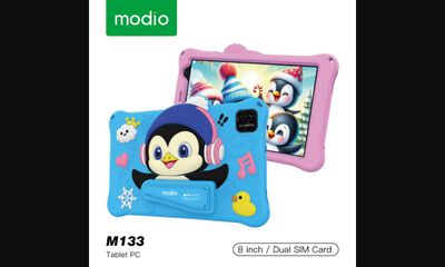 Modio M133 Kids Tablet | 8GB+512GB | 8&quot; HD | 4G SIM