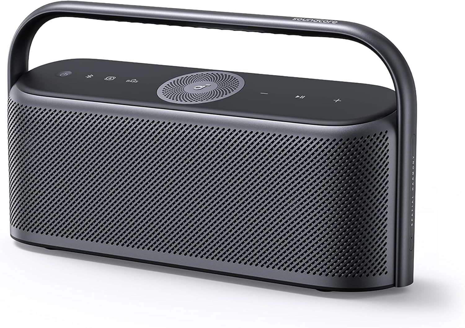 Soundcore Motion X600 Portable Bluetooth Speaker, 3-Channel Spatial Audio, 50W RMS, LDAC Hi-Res Wireless, IP67 Waterproof &amp; Dustproof, 20H Playtime, Bluetooth 5.3, Black (A3130011)