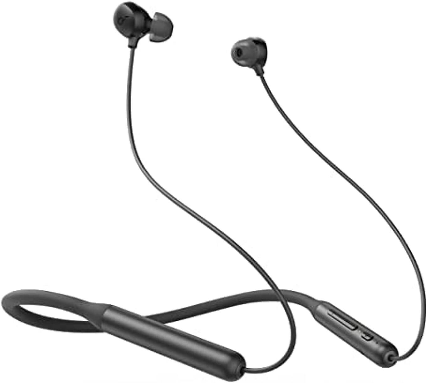Soundcore U2i True Wireless Earbuds – Black (A3213H12) | Active Noise Cancelling, BassUp Drivers, 35 Hrs Total Playtime, Bluetooth 5.3, IPX5, Fast USB‑C Charging, App EQ