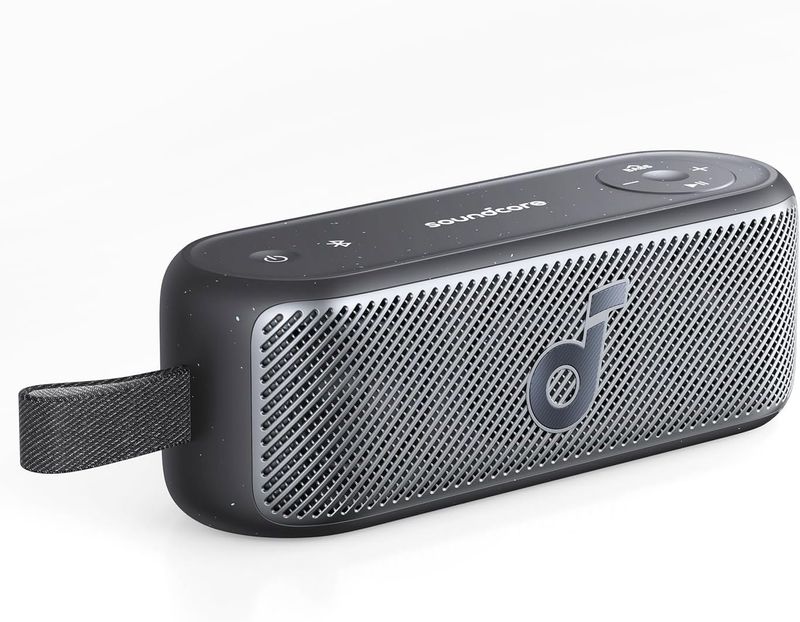 Soundcore Motion 100 Portable Bluetooth Speaker – 20W Hi-Res Audio with SmartTune, BassUp, Bluetooth 5.3, 12H Playtime, IPX7 Waterproof, App EQ, TWS Pairing, USB-C Fast Charging