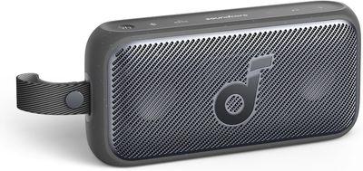Soundcore Motion 300 Portable Bluetooth Speaker – 30W Wireless Hi-Res Audio, SmartTune Adaptive EQ, BassUp, IPX7 Waterproof, 13H Playtime, Bluetooth 5.3, Detachable Strap, App Control, TWS Pairing