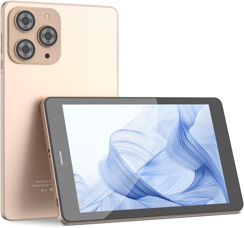 C idea 8 inch Tablet, Android 15.0 Tablet Octa-Core Processor, 8GB RAM 512GB ROM with 5G LTE SIM, 1280 * 800 IPS HD Screen, 5MP+8MP Dual Camera Tablet,CM817 Pro Max