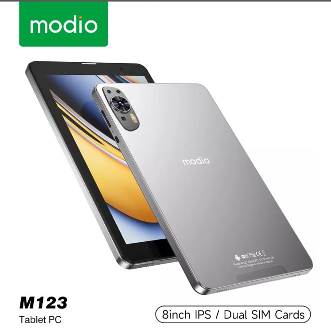 Modio M123 5G Android Tablet PC – 8&quot; IPS, 8GB + 512GB, Dual SIM, 4000mAh Battery