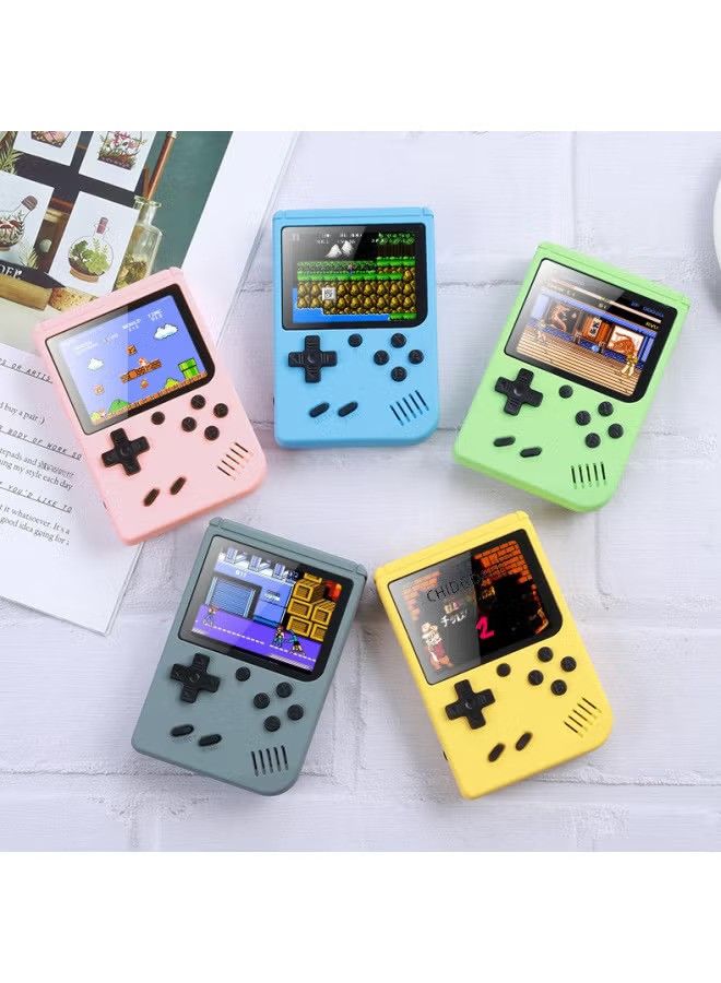 400-in-1 500-in-1 800-in-1 Macaron Sup Handheld Game Console Gifts Digital Computer/handheld Game Console-Model:Macaron 500 In 1