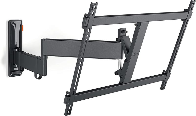 Vogel&#39;s TVM 3645 Swivel TV Wall Mount Bracket for 40-77 Inch TVs, Holds TVs Up To Max. 35 kg, Swivels Up To 180° Full Motion TV Mount Max. VESA 600x400, Universal Compatibility