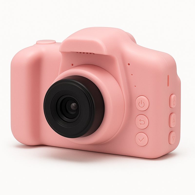 OKC03 Kids Digital Camera – 2.0″ LCD, 1080P Video, Rechargeable, Fun Educational Toy for Children