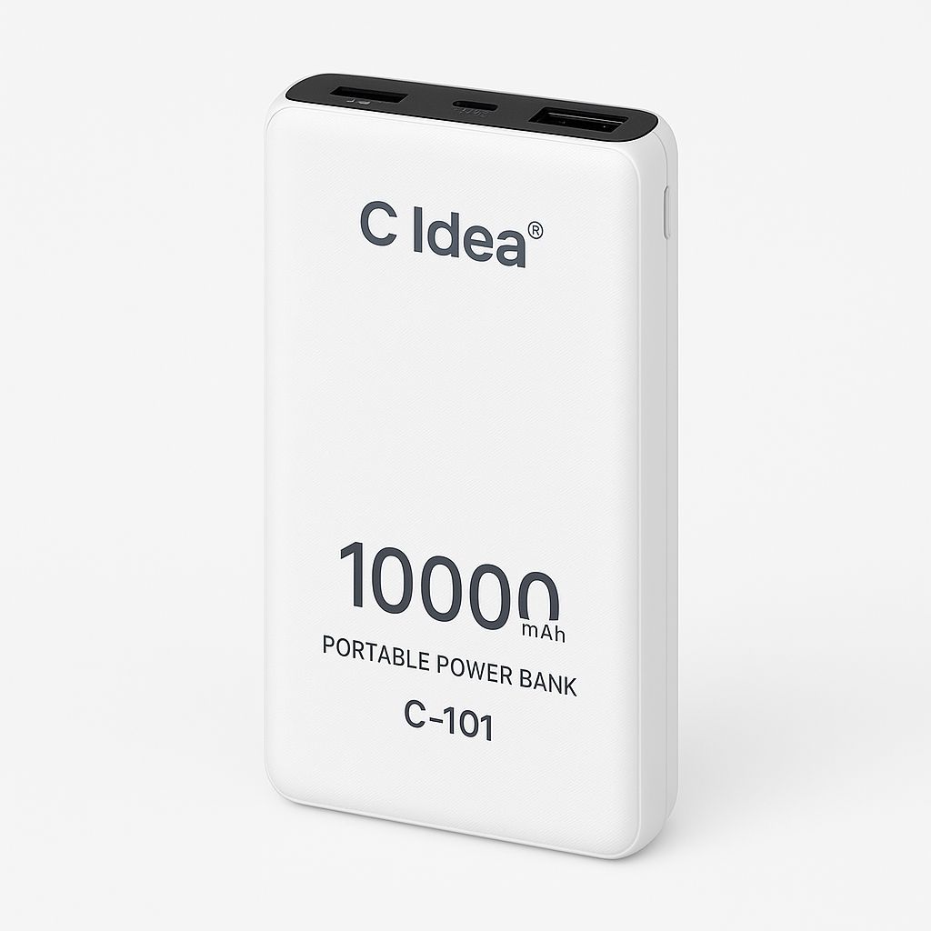 C Idea C-101 – 10,000 mAh Portable Power Bank