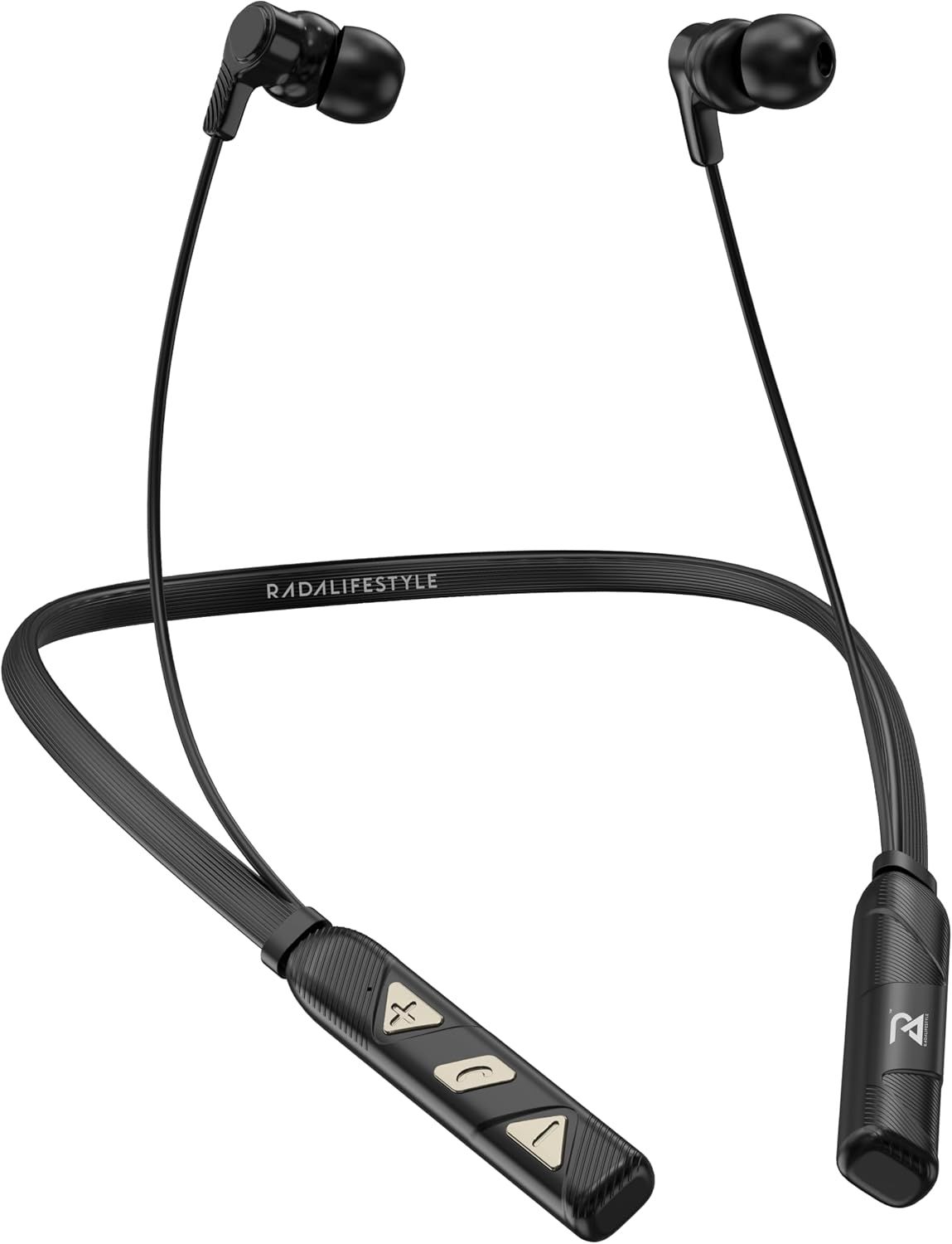 Radalifestyle Pro6 Dynamic Bass Bluetooth In Ear Neckband with Upto 8 Hours Playback, Fast Charge,Magnetic buds,Sweatproof,Long Lasting Battery with Type-C Input And Bluetooth v5.2