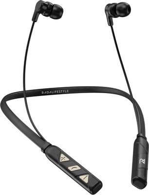Radalifestyle Pro6 Dynamic Bass Bluetooth In Ear Neckband with Upto 8 Hours Playback, Fast Charge,Magnetic buds,Sweatproof,Long Lasting Battery with Type-C Input And Bluetooth v5.2
