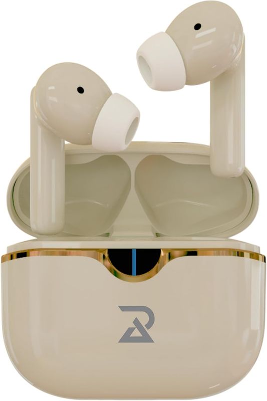 Radalifestyle Air1 Bluetooth Earbuds, 25hrs Playtime, ENC,13mm Drivers, TWS Earphones, Bluetooth v5.3, Low Latency Mode,Touch Control &amp; IPX5 Waterproof, 2 Mics for Crystal Clear Calls