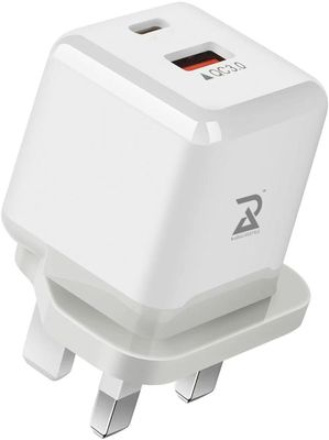 Radalifestyle QC7 25W Fast Charger Adapter – Dual Output Ports for Efficient Charging