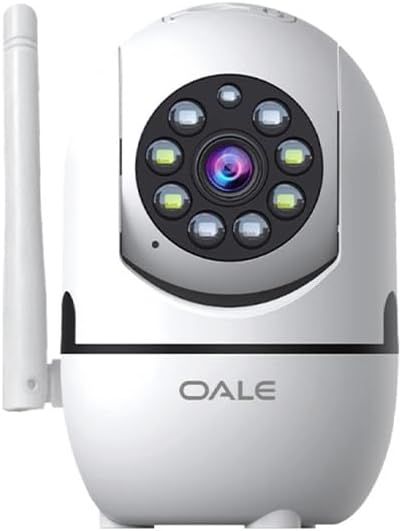 OALE iHome 05 WiFi Security Camera 1920 * 1080 FHD 355° Night Vision, Motion Detection, 2 Way Voice Call
