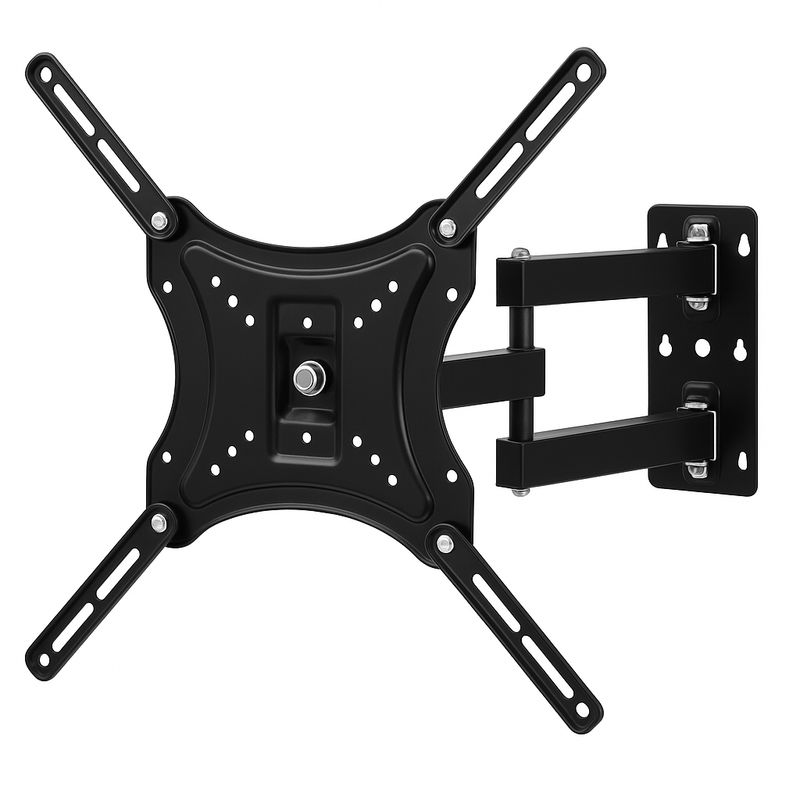Siltron 14–55″ LF-LCD-117-B-2 TV Wall Mount – 180° Swivel, ±15° Tilt, 80–460 mm Wall Distance, 50 kg, VESA 400×400