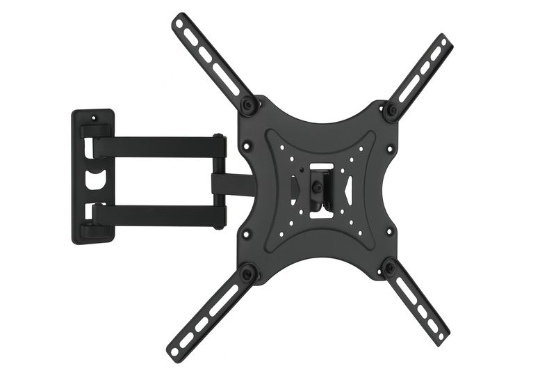 Siltron 26–55″ LF-LCD-102 Full Motion TV Wall Mount – 180° Swivel, ±15° Tilt, 55–395 mm Wall Distance, 50 kg