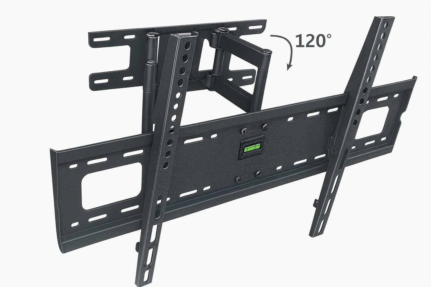 Siltron 32&quot;–80&quot; Full Motion TV Wall Mount – LF-LCD-68, 70kg Capacity, VESA 650×450mm, Tilt ±15°, Swivel 120°