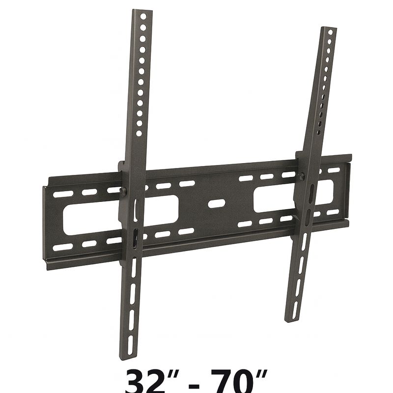 Siltron 32"–70" Tilt TV Wall Mount – LF-LCD-60, 40kg Capacity, VESA 600×400mm, ±15° Tilt, Ultra-Slim 60mm Profile