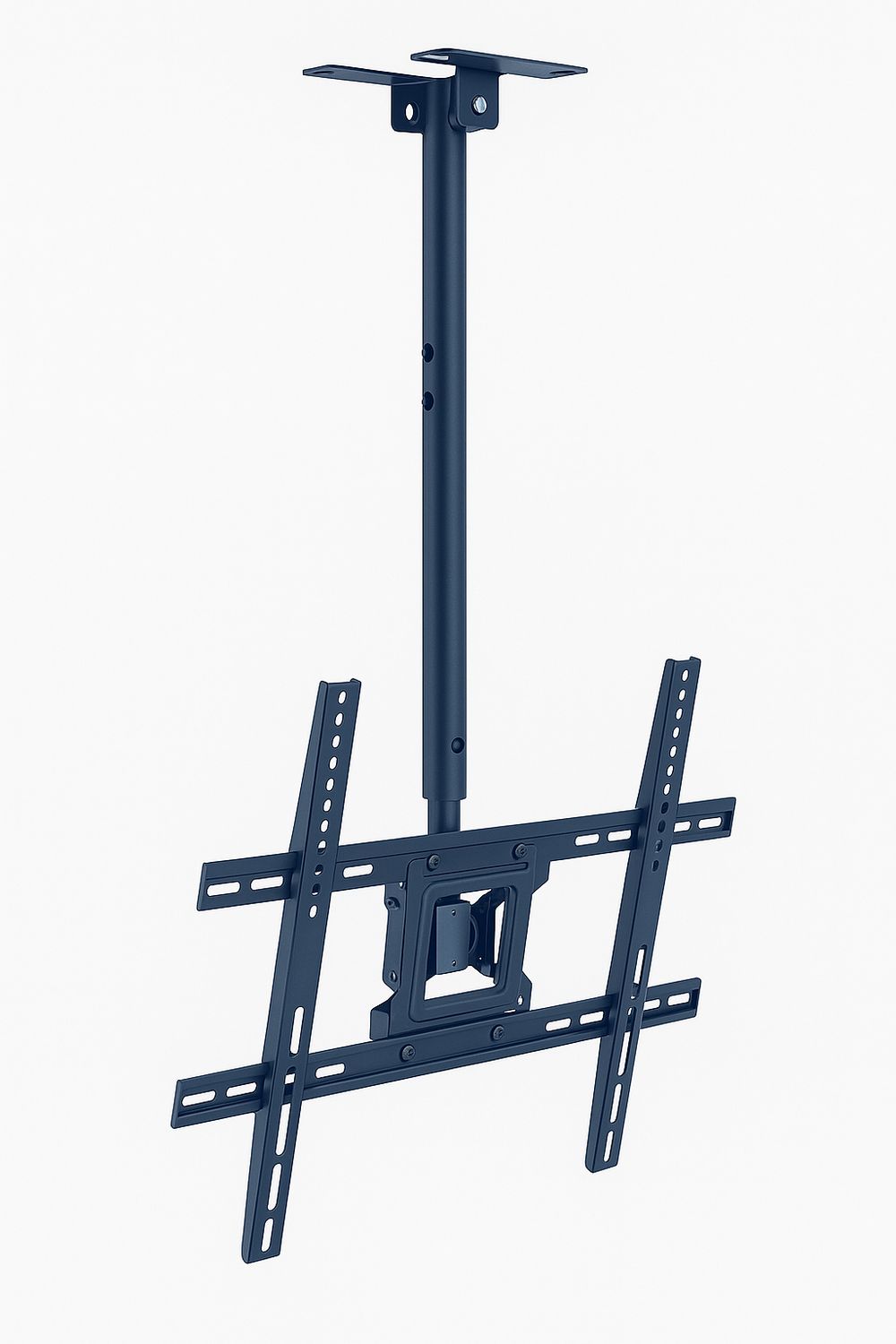 Siltron 42&quot;-75&quot; Flat Panel Ceiling Mount | Model D04 | Tilt &amp; Swivel | VESA 100x100–600x400mm | 50kg Capacity