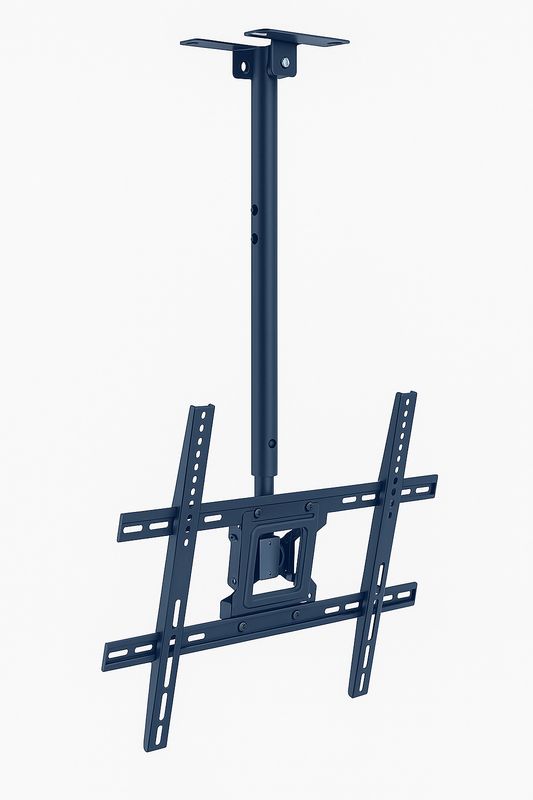 Siltron 42&quot;-75&quot; Flat Panel Ceiling Mount | Model D04 | Tilt &amp; Swivel | VESA 100x100–600x400mm | 50kg Capacity