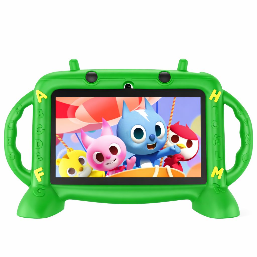Modio M56 Kids Tablet, 7 Inch Android, 5G WiFi, 4GB RAM, 128GB ROM, Dual Camera, 2500mAh Battery, And More Gifts