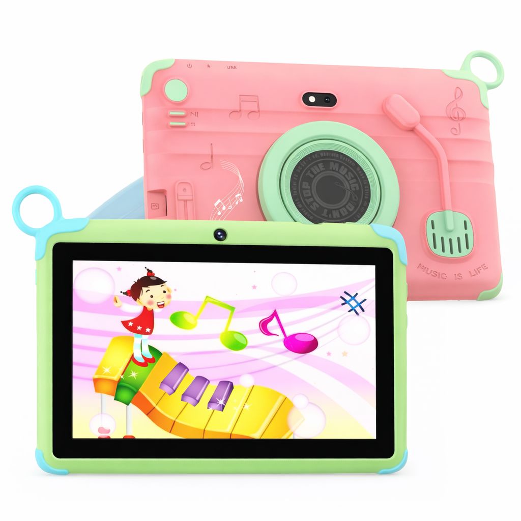 Modio M66 Kids Tablet, 7-inch HD Display, 4GB RAM 128GB Storage, Dual Camera, 5G WiFi, 3000mAh Battery