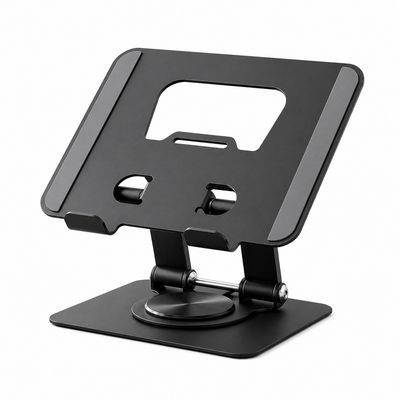 Adjustable Tablet Stand – Foldable Aluminum Holder for iPad, Samsung, Android Tablets &amp; Smartphones .