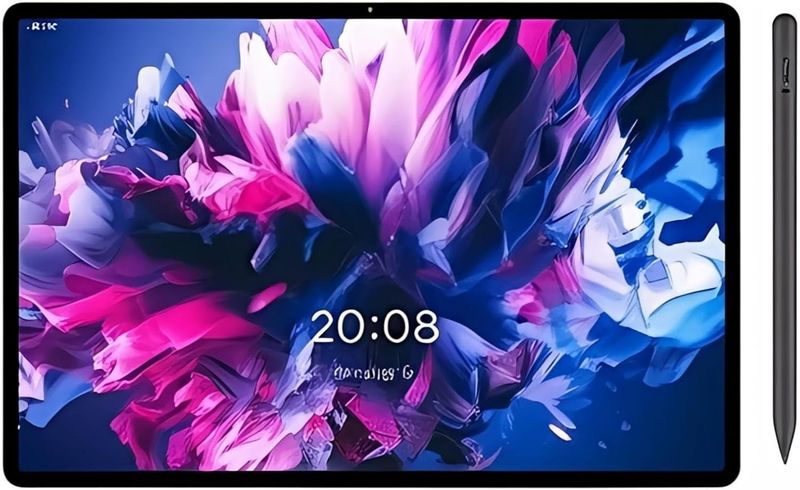 Oteeto TAB 17 Android Tablet, 11-inch Display, 8GB RAM, 512GB Storage, 8000mAh Battery, 5G Wi-Fi, with Keyboard Case &amp; Stylus.