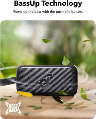 Soundcore Motion 300 Portable Bluetooth Speaker – 30W Wireless Hi-Res Audio, SmartTune Adaptive EQ, BassUp, IPX7 Waterproof, 13H Playtime