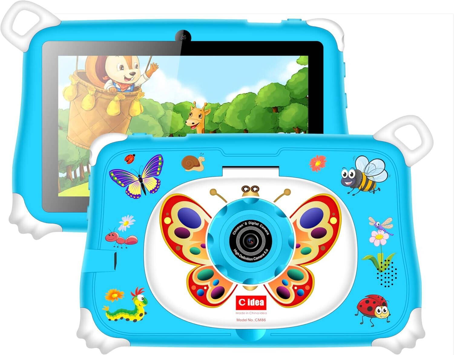 C Idea 7-Inch Smart Tablet for Kids CM86 Wi-Fi Bluetooth 6GB RAM 256GB ROM