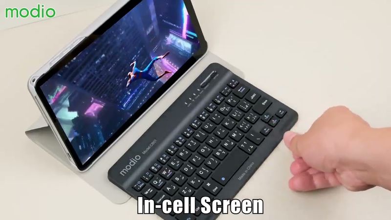 Modio M190 Tablet PC 9 Inch HD In-Cell Display | 12GB RAM + 512GB ROM  | 16MP Rear + 5MP | Keyboard, Mouse