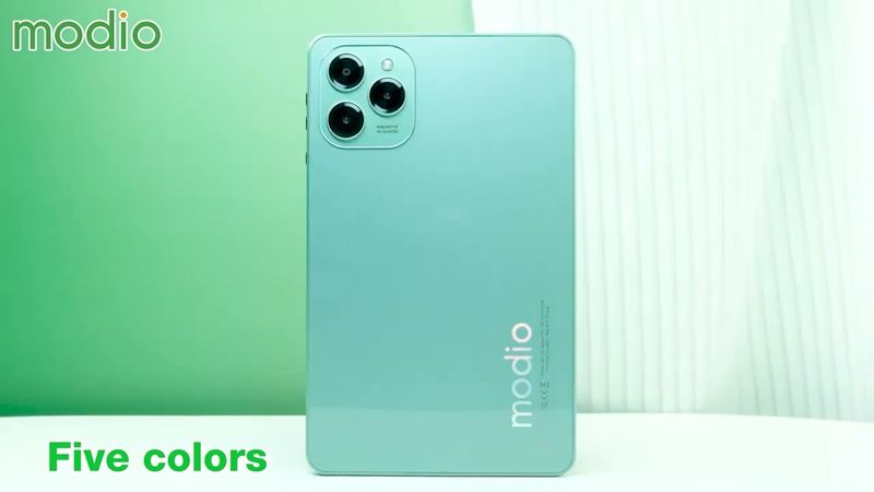 Modio M129 Tablet PC 8 Inch HD IPS Display | 8GB RAM + 512GB ROM  | 4000mAh Battery | Dual SIM | 5MP Front + 13MP Rear Camera |Keyboard, Mouse