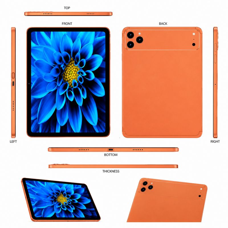 M48 Android 15 Tablet 10.1-Inch HD , 12GB RAM + 512GB ROM, 10000mAh , Dual SIM, 8MP Front , 20MP Rear Camera,