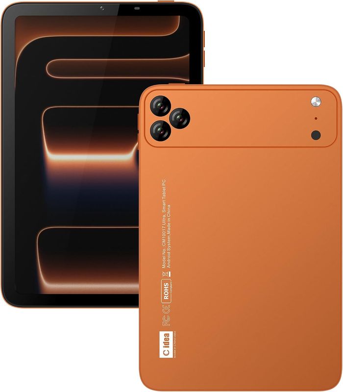 C idea CM10017 Ultra 10.1-Inch Android 16 Tablet, 8GB RAM 1TB Storage, 10000mAh Battery, Dual SIM,13MP Front &amp; 16MP Rear Camera with Keyboard, Mouse, Stylus, Case &amp; Bluetooth Neck Earphones