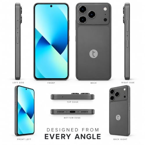 Oteeto M17 Pro Smartphone, 6.75-Inch Incell HD Display, Android 15, 8GB RAM, 256GB Storage, 6000mAh Battery, Dual SIM 4G, 5GHz Wi‑Fi, 50MP Rear &amp; 8MP Front Camera